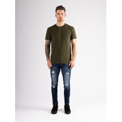 Blocks Tee - Army
